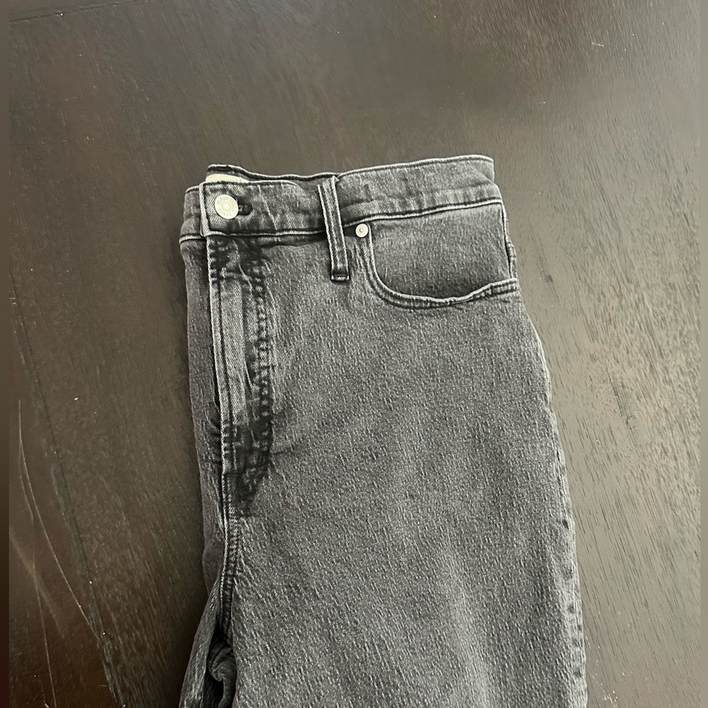 Black Distressed Jeans - Picture 3 of 8